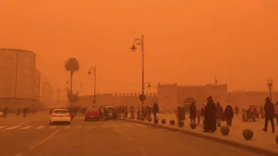 نتيجة اقتراب منخفض جوي.. "الغبار الأحمر" يجتاح المناطق الشرقية - ALMASSAA ALYOUM المساء اليوم