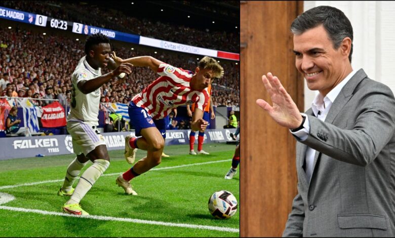 سانشيز يدين "أتلتيكو مدريد" لسكوته عن العنصرية بحق فينيسيوس - ALMASSAA ALYOUM المساء اليوم سانشيز يدين "أتلتيكو مدريد" لسكوته عن العنصرية بحق فينيسيوس - ALMASSAA ALYOUM المساء اليوم
