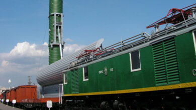 قطار يحمل معدات نووية روسية يتحرك تجاه أوكرانيا - ALMASSAA ALYOUM المساء اليوم