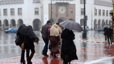 نشرة إنذارية تتوقع أمطارا قوية بعدد من أقاليم المملكة - ALMASSAA ALYOUM المساء اليوم