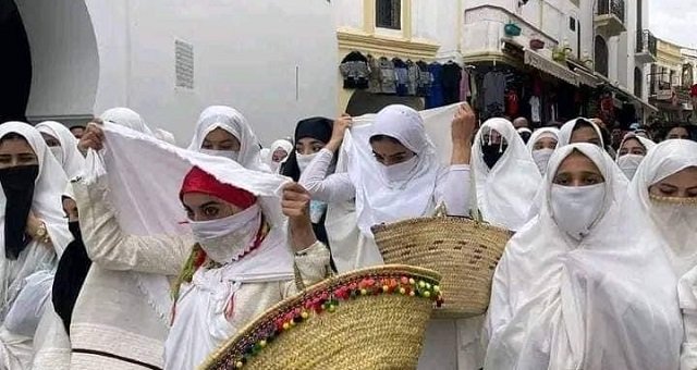 نـساء طنـجة يحتـفين بـ"الحايك" إحـياء للـتراث والـزي التقليدي الـمغربي - ALMASSAA ALYOUM المساء اليوم