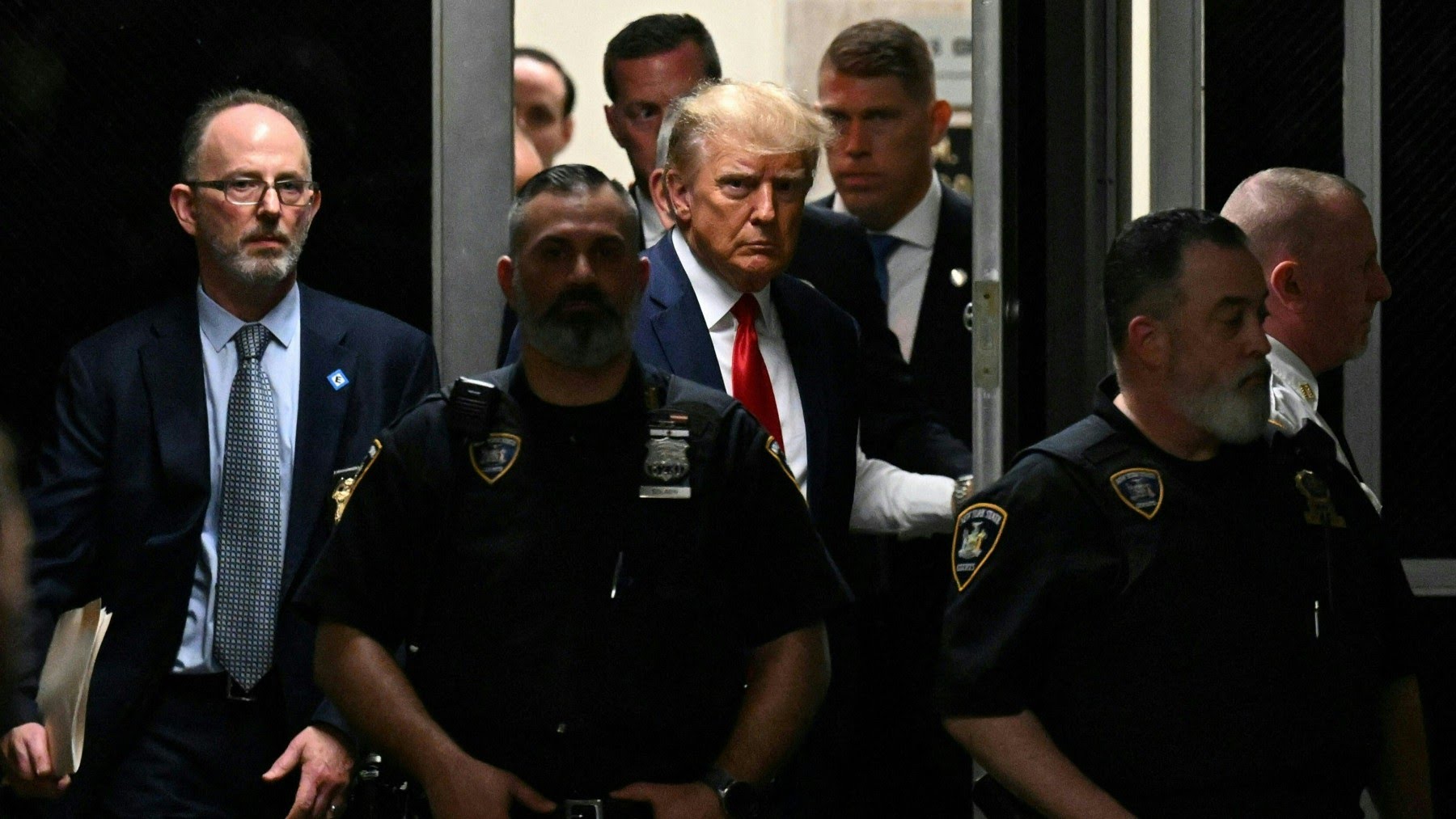 donald trump arrestado. afp 1