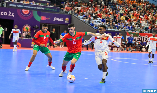 CAN de futsal Finale Le Maroc bat lAngola 5 1 decroche son 3e titre daffilee 504x300 2