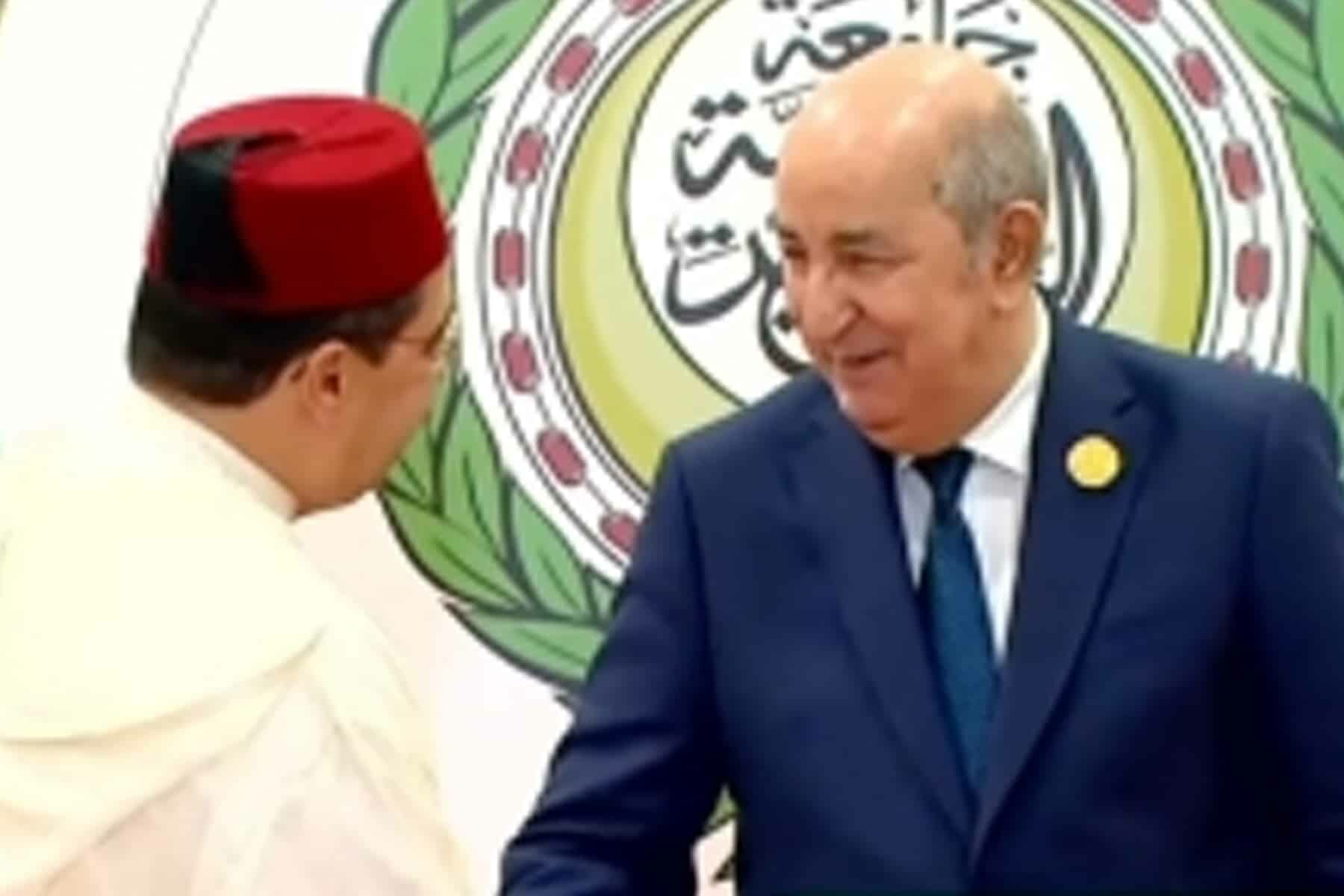المجيد تبون و ناصر بوريطة
