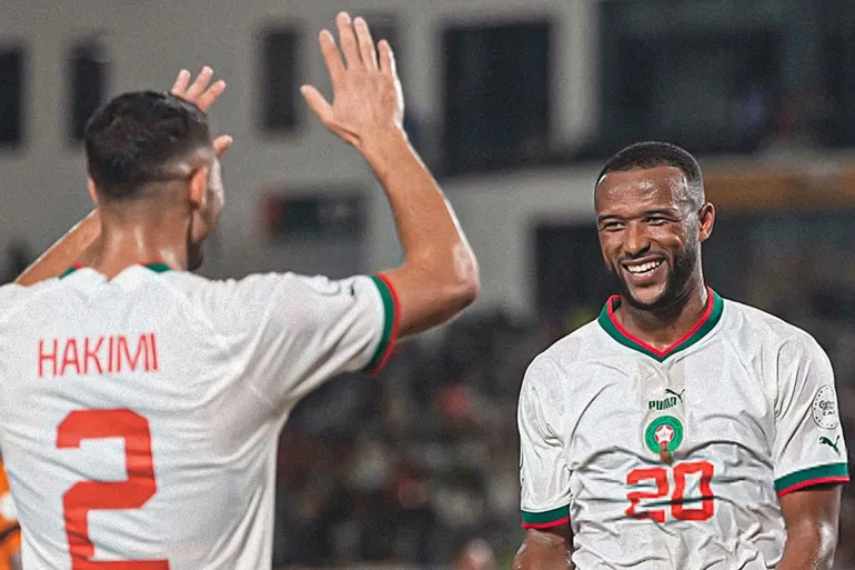 الركراكي يصالح الجمهور بالفوز بسداسية على منتخب الكونغو ويتصدر مجموعته