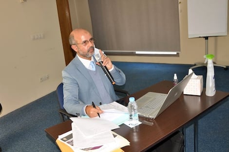 Abou zouhir PJD FMD Confe rence Lecture dans le budget du conseil communal de Rabat31 619042778