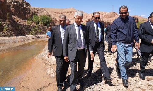 M. Sadiki visite des zones agricoles affectees par les recentes precipitations 504x300 1