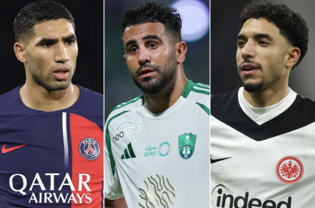 نجوم مغاربة يشكلون نصف قائمة اللاعبين العرب الأعلى أجرا