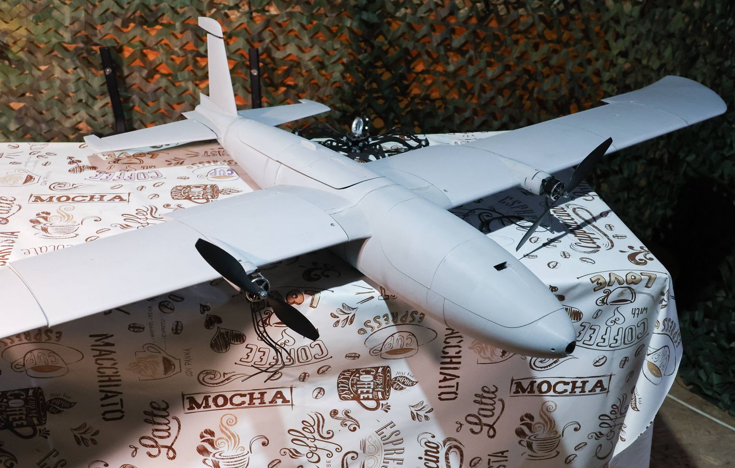 1444x920 russia zaporozhye region november 5 2024 a krylo type drone is seen in a drone lab in the zaporozhye sector of the frontline in the zone of russia s special military operation alexander