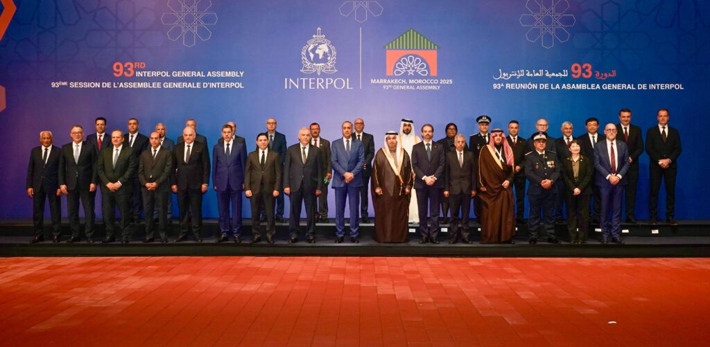مراكش.. افتتاح أشغال الدورة الـ 93 للجمعية العامة للأنتربول
